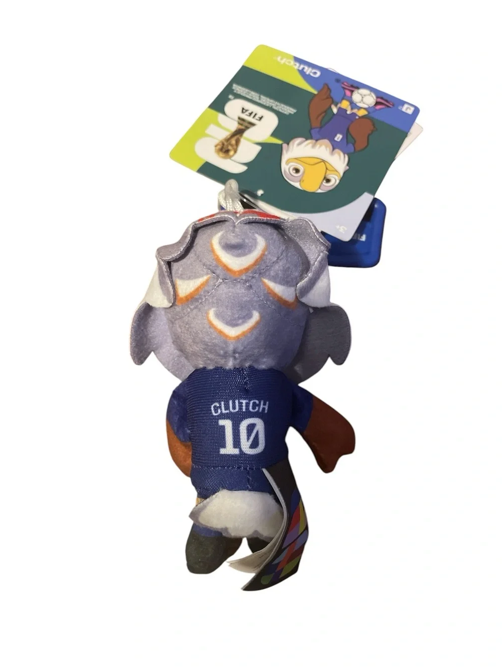 Fifa Plush Clip On Mascot Eagle CLUTCH 10 - USA - NWT